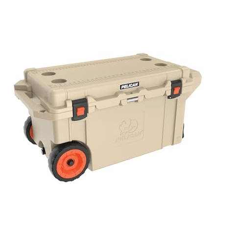 Pelican 80QT Elite Wheeled Cooler (Tan) 