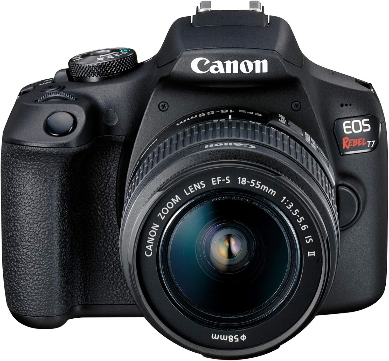  Canon EOS Rebel T7 DSLR Camera with 18-55mm Lens